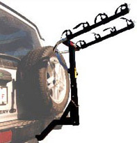 police bike accessory light and bag combo