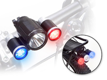 code 3 sports maxpatrol-600 police bike light