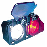 flip lenses police bike
