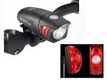 niterider mako 1 watt bike light combo
