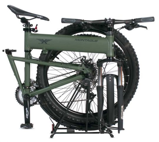 montague military folding bike