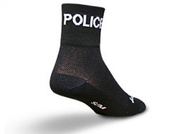 Police Bike Socks by Sock Guy - Police or Security Logos